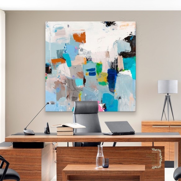 Bahía de Tampa | Cuadro Abstracto | Cuadros Fine Art