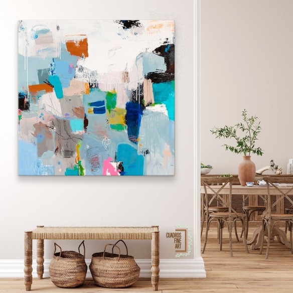 Bahía de Tampa | Cuadro Abstracto | Cuadros Fine Art
