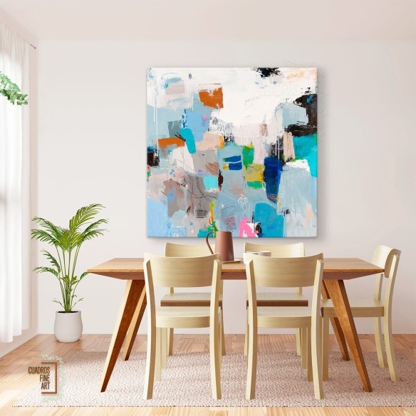 Bahía de Tampa | Cuadro Abstracto | Cuadros Fine Art
