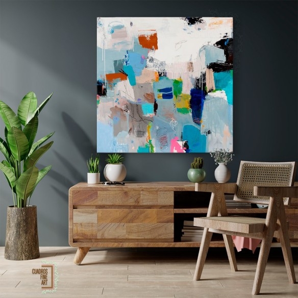 Bahía de Tampa | Cuadro Abstracto | Cuadros Fine Art