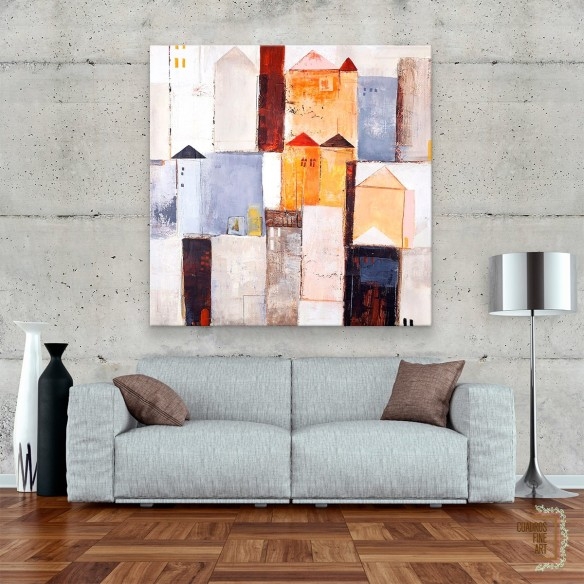 Zona de juegos 2 | Paisaje urbano | Cuadros Fine Art
