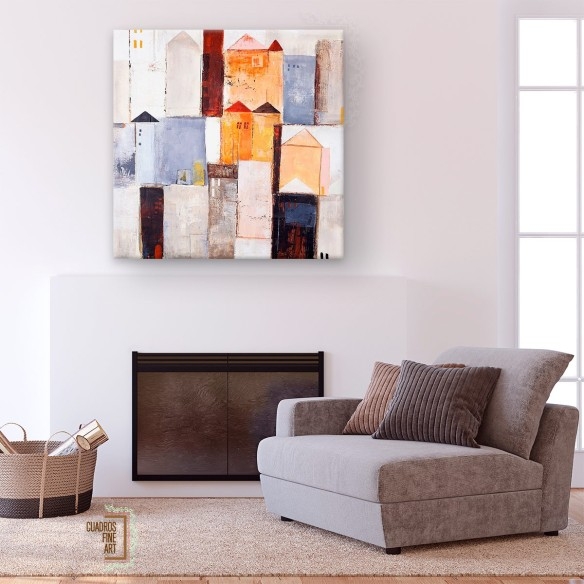 Zona de juegos 2 | Paisaje urbano | Cuadros Fine Art
