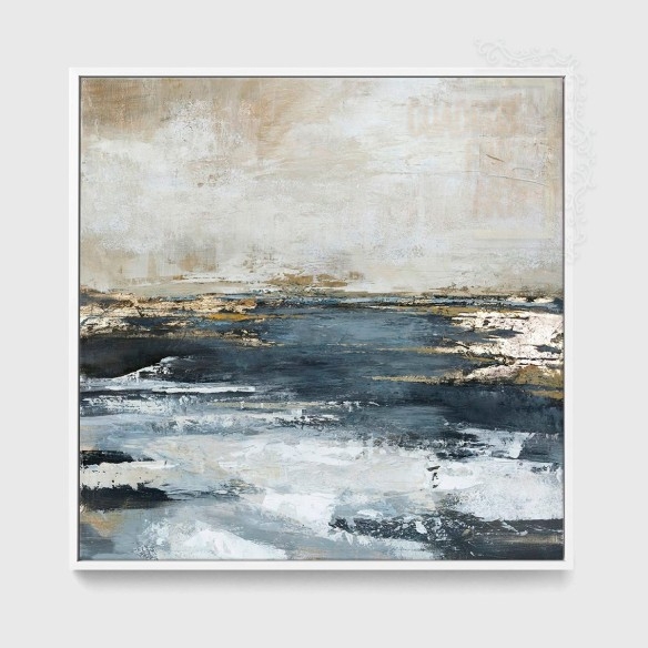 Bahía Azul | Cuadro Abstracto | Cuadros Fine Art