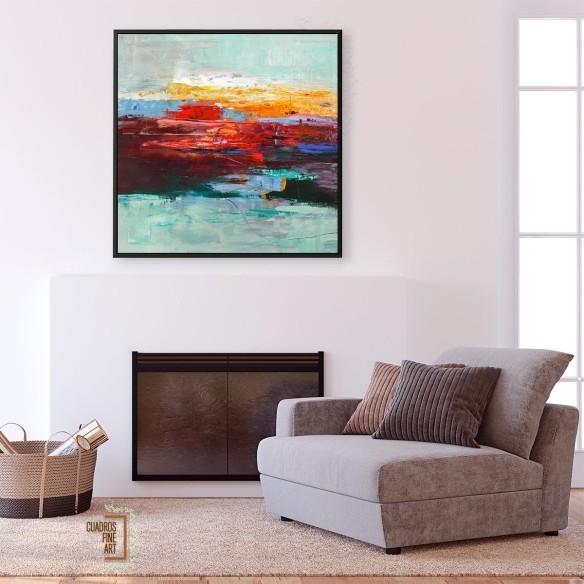 Fuera de la oscuridad | Cuadros Abstractos | Cuadros Fine Art