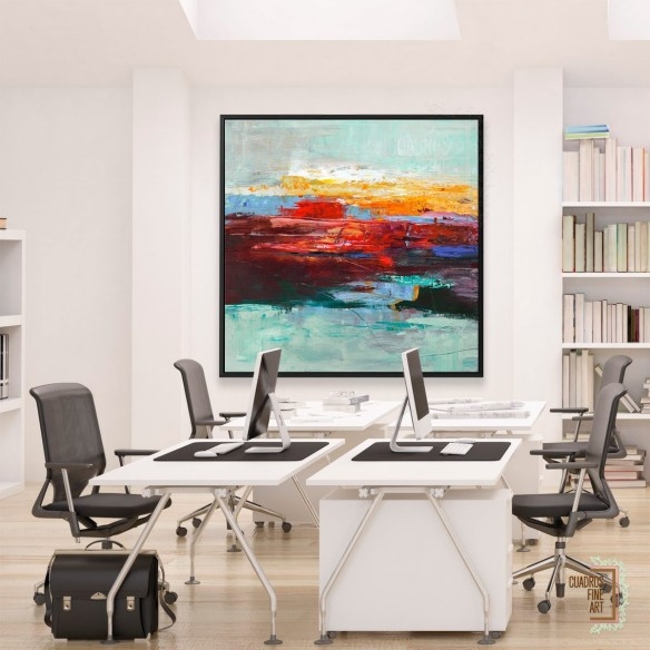 Fuera de la oscuridad | Cuadros Abstractos | Cuadros Fine Art