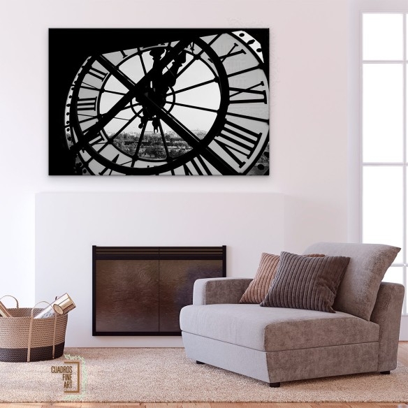 Torre del reloj | Paisaje urbano | Cuadros Fine Art