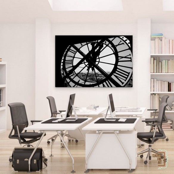 Torre del reloj | Paisaje urbano | Cuadros Fine Art