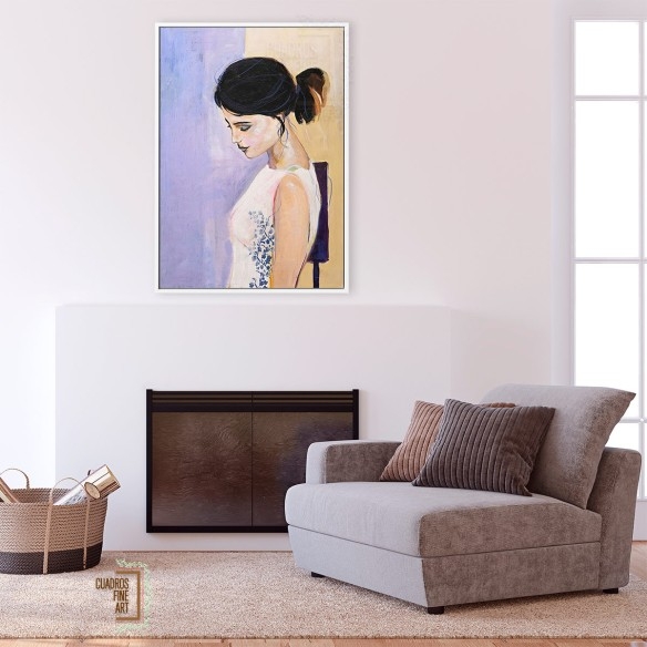 Todavía callada | Figura Humana | Cuadros Fine Art