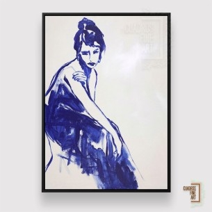 Sólo un rato | Cuadro Figura Humana | Cuadros Fine Art