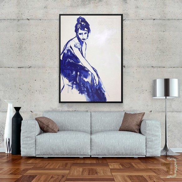 Sólo un rato | Cuadro Figura Humana | Cuadros Fine Art