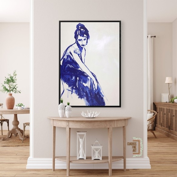 Sólo un rato | Cuadro Figura Humana | Cuadros Fine Art