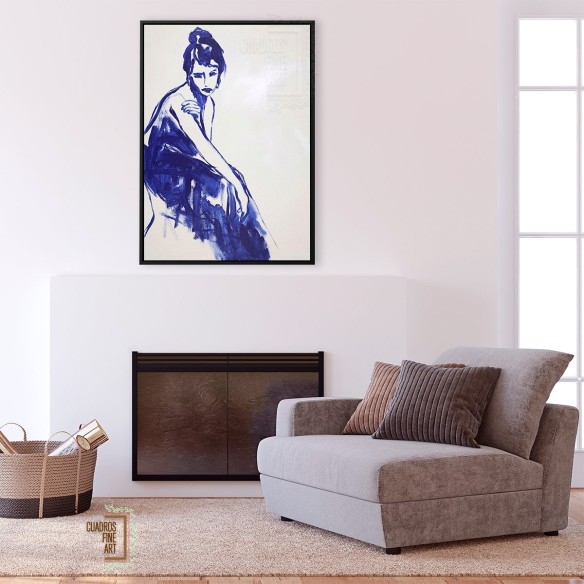 Sólo un rato | Cuadro Figura Humana | Cuadros Fine Art
