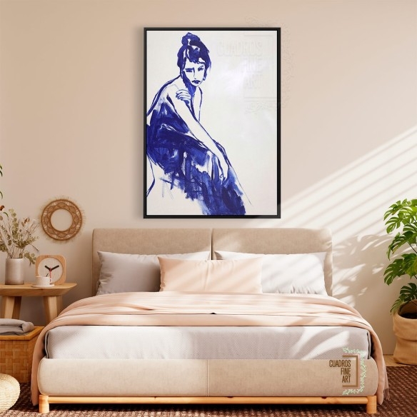 Sólo un rato | Cuadro Figura Humana | Cuadros Fine Art