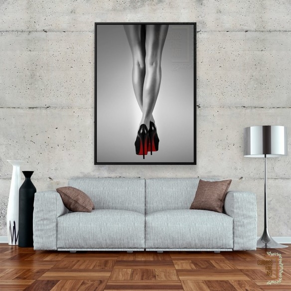 Moda Rojo 2 | Cuadro de Moda | Cuadros Fine Art