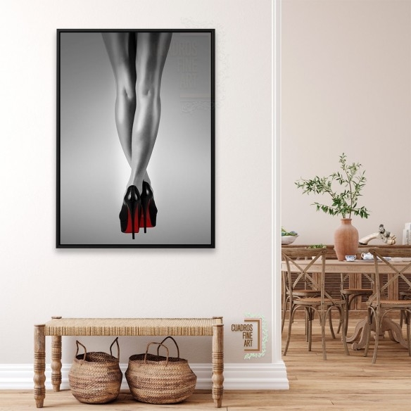 Moda Rojo 2 | Cuadro de Moda | Cuadros Fine Art
