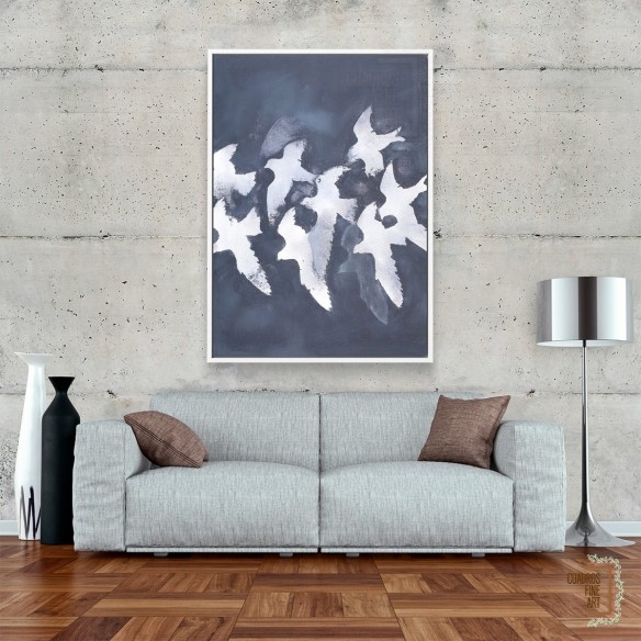 Fundidos en la luz | Cuadros de animales | Cuadros Fine Art