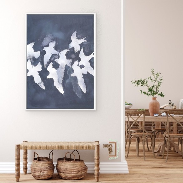 Fundidos en la luz | Cuadros de animales | Cuadros Fine Art