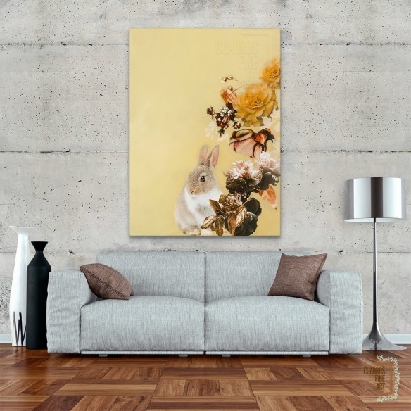 Costura mascotas 4 | Cuadros de mascotas | Cuadros Fine Art