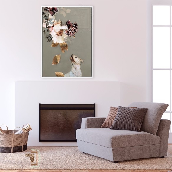 Costura de mascotas 2 | Arte de Animales | Cuadros Fine Art