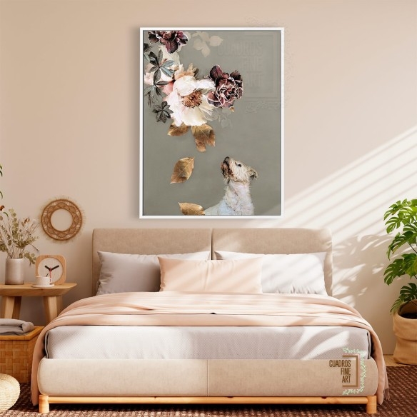 Costura de mascotas 2 | Arte de Animales | Cuadros Fine Art
