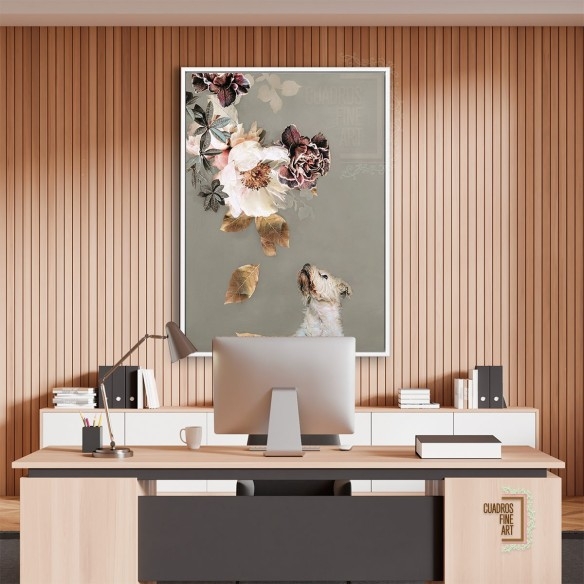 Costura de mascotas 2 | Arte de Animales | Cuadros Fine Art