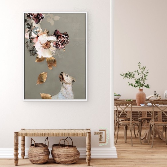 Costura de mascotas 2 | Arte de Animales | Cuadros Fine Art