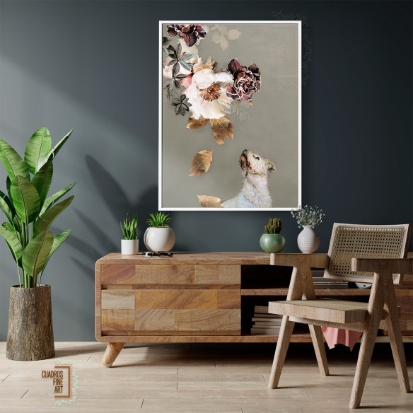 Costura de mascotas 2 | Arte de Animales | Cuadros Fine Art