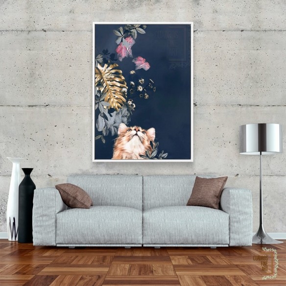 Costura de mascotas 3 | Cuadro Fine Art Animales | Cuadros