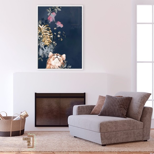 Costura de mascotas 3 | Cuadro Fine Art Animales | Cuadros