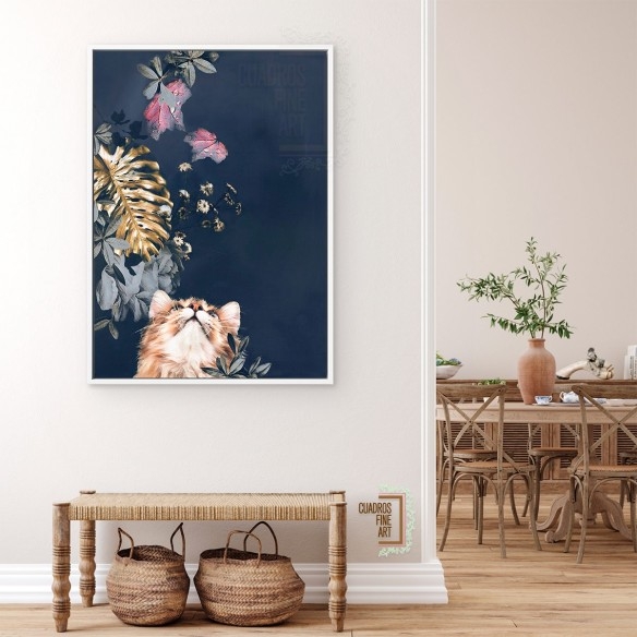 Costura de mascotas 3 | Cuadro Fine Art Animales | Cuadros