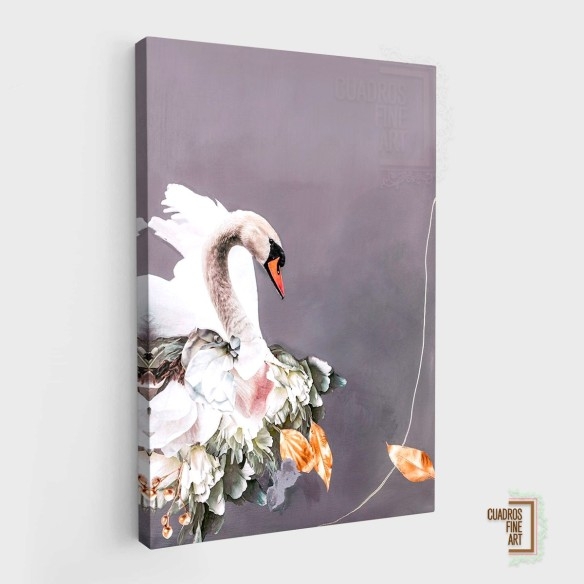 Oro de cisne 1 | Giclée Cisne | Cuadros Fine Art