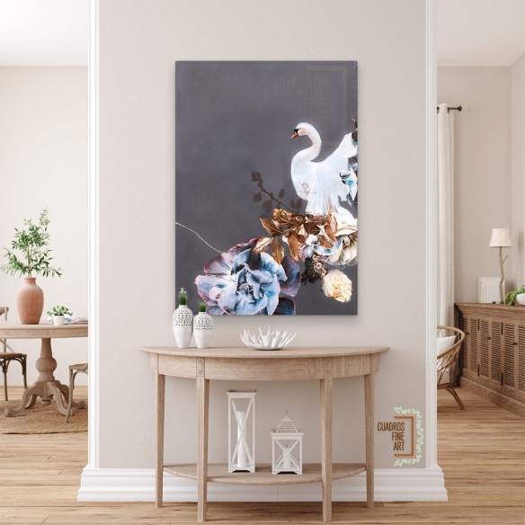 Oro de cisne 2 | Cuadro fine art Animales | Cuadros Fine Art