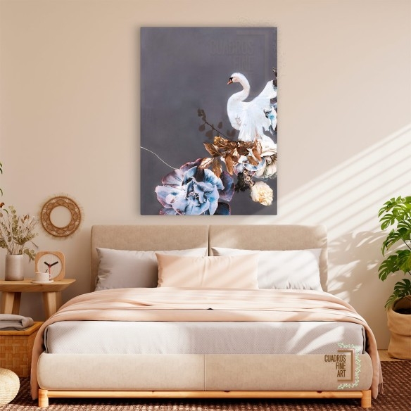 Oro de cisne 2 | Cuadro fine art Animales | Cuadros Fine Art