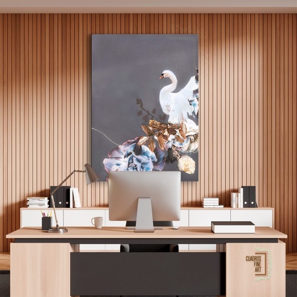 Oro de cisne 2 | Cuadro fine art Animales | Cuadros Fine Art