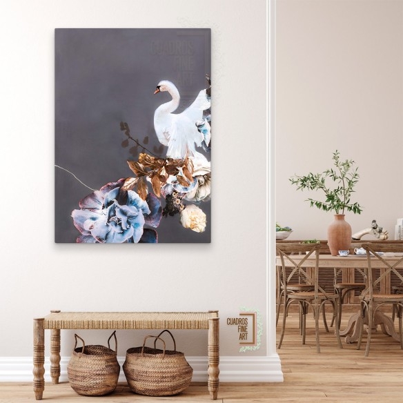 Oro de cisne 2 | Cuadro fine art Animales | Cuadros Fine Art