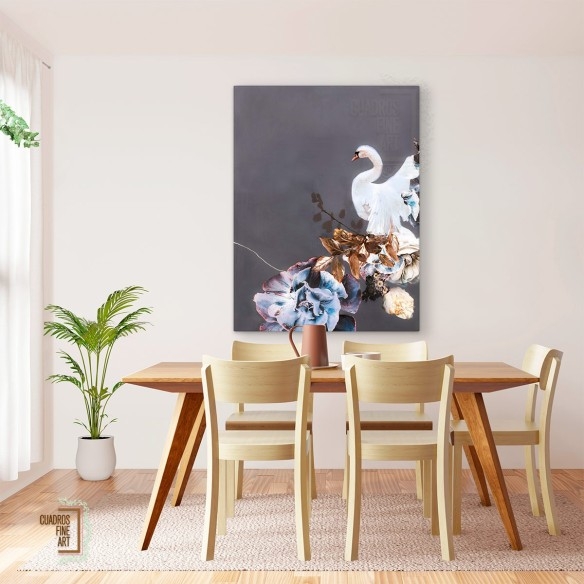 Oro de cisne 2 | Cuadro fine art Animales | Cuadros Fine Art