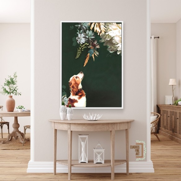 Costura de mascotas 1 | Arte de Mascotas | Cuadros Fine Art