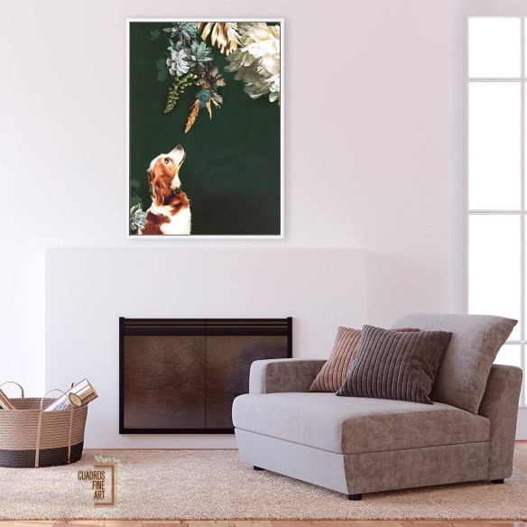 Costura de mascotas 1 | Arte de Mascotas | Cuadros Fine Art