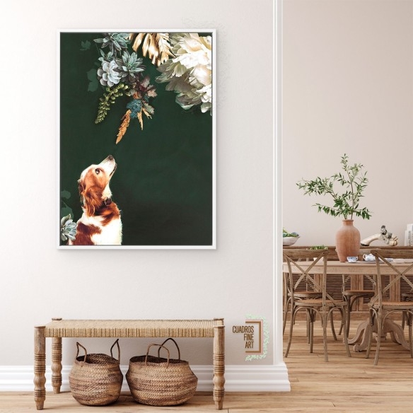 Costura de mascotas 1 | Arte de Mascotas | Cuadros Fine Art