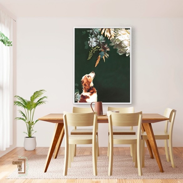 Costura de mascotas 1 | Arte de Mascotas | Cuadros Fine Art