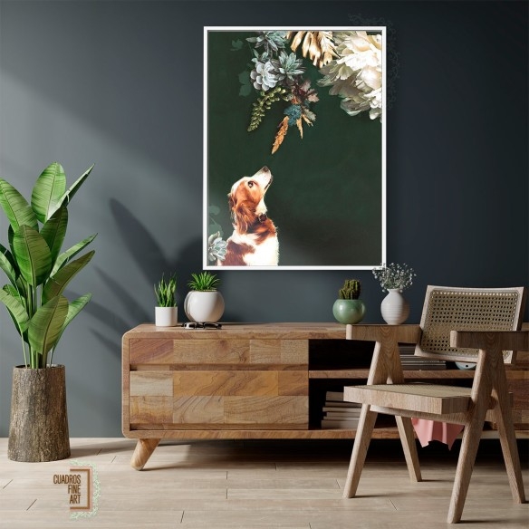 Costura de mascotas 1 | Arte de Mascotas | Cuadros Fine Art