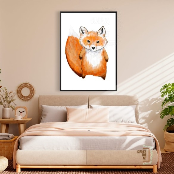 Zorro pequeño | Cuadro infantil | Cuadros Fine Art