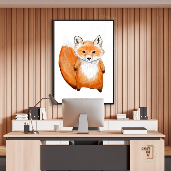 Zorro pequeño | Cuadro infantil | Cuadros Fine Art