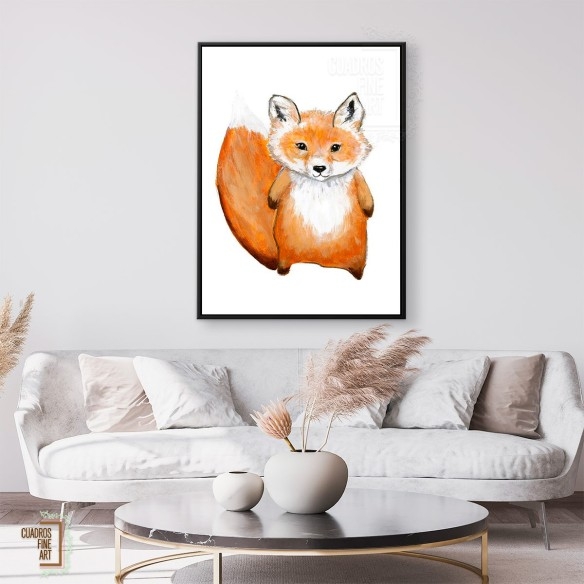 Zorro pequeño | Cuadro infantil | Cuadros Fine Art