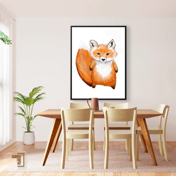 Zorro pequeño | Cuadro infantil | Cuadros Fine Art