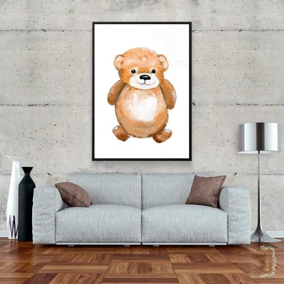 Oso pequeño | Cuadro infantil | Cuadros Fine Art