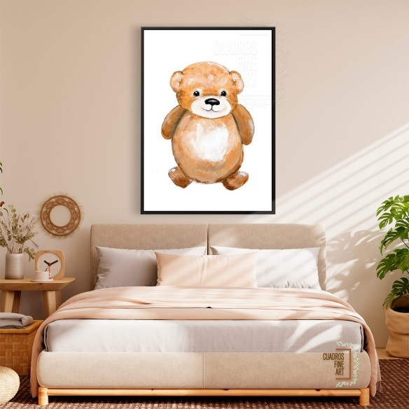 Oso pequeño | Cuadro infantil | Cuadros Fine Art