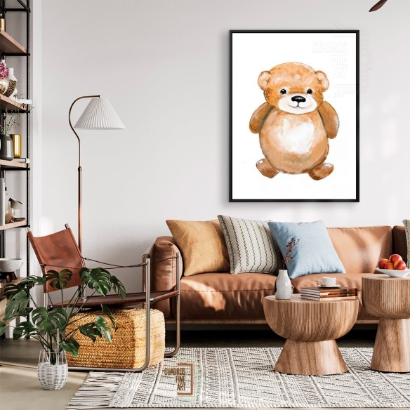 Oso pequeño | Cuadro infantil | Cuadros Fine Art