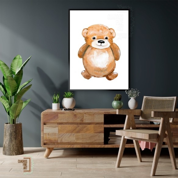 Oso pequeño | Cuadro infantil | Cuadros Fine Art