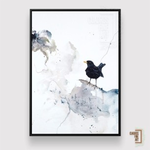 Curiosidad 2 | Cuadro Animales Vertical | Cuadros Fine Art